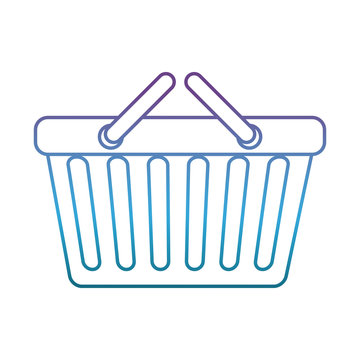 shopping bag icon over white background vector illustration