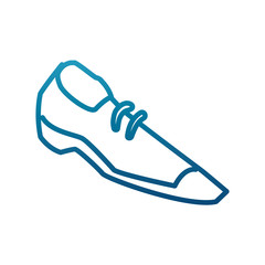 Male shoe footwear icon vector illustration graphic design