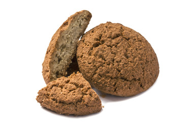 sweet crumbly baked oatmeal cookies