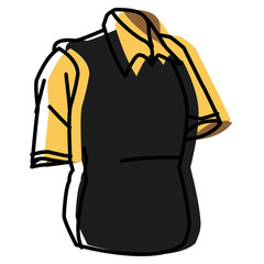 Sweater and shirt icon vector illustration graphic design