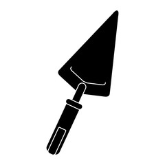 Construction spatula tool icon vector illustration graphic design