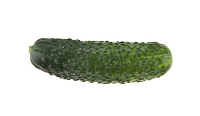 cucumbers isolated on white background closeup