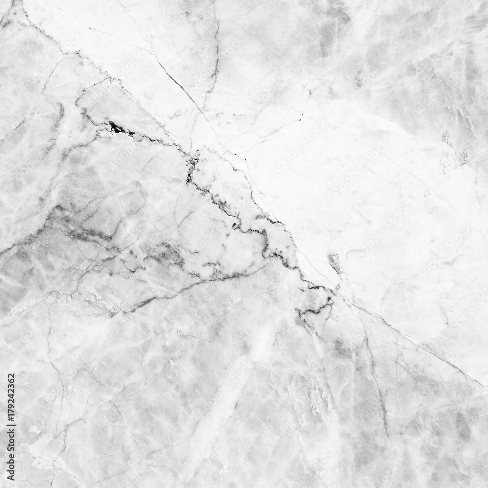 Poster elegant white marble texture for pattern and background