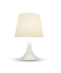 Lamp isolated on white background, with clipping path