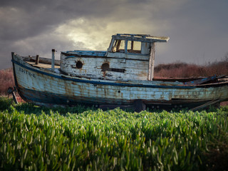 Rusty boat