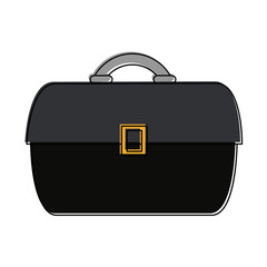 briefcase business icon image vector illustration design