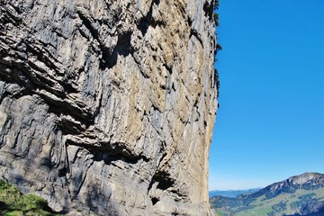 Felswand im Alpstein, Ostschweiz