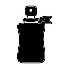 Perfume fragrance bottle icon vector illustration graphic design
