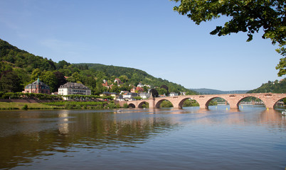 Fototapeta na wymiar Alte Brücke, Heidelberg