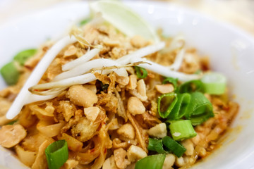 asian food noodles on the table