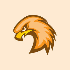 eagle head vector illustration