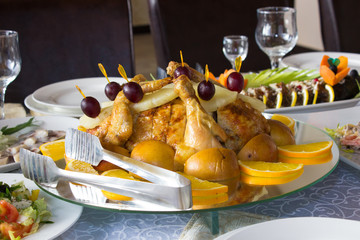 Thanksgiving baked turkey