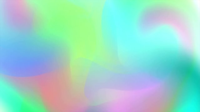 Holographic neon foil trend 80s, 90s colorful abstract motion graphic design. Seamless loop. Video animation Ultra HD 4K 3840x2160