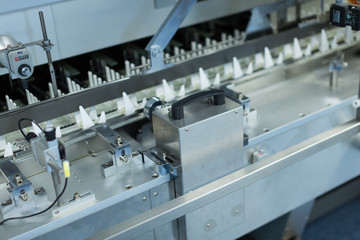 Photo production, clean room with stainless steel hardware