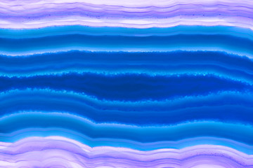 Abstract background - blue agate mineral cross section