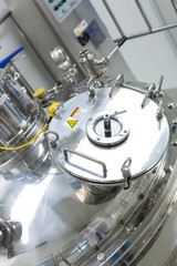 big steel pressure tank