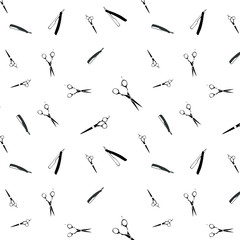 razor and scissors pattern