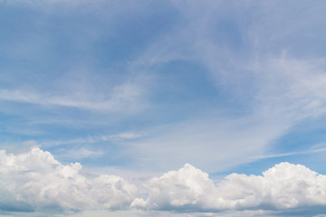 Fototapeta na wymiar Sky clouds background