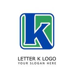 letter k brand logo