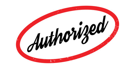 Authorized rubber stamp. Grunge design with dust scratches. Effects can be easily removed for a clean, crisp look. Color is easily changed.