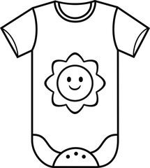 Baby body clothes suit underwear