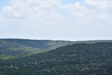 Mountain and Valley Landscape