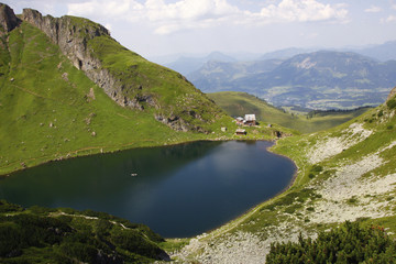 Bergsee Fieberbrunn, Kitzbühler Alpen, Österreich, Europa