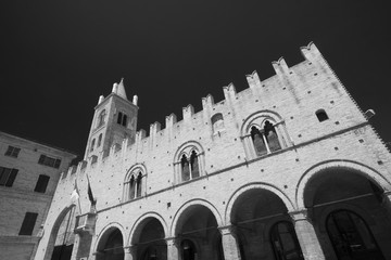 Montecassiano (Macerata, Marches, Italy), historic town