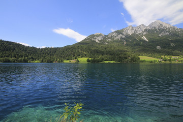 Hintersteiner See am Wilden Kaiser, Tirol, Österreich, Europa