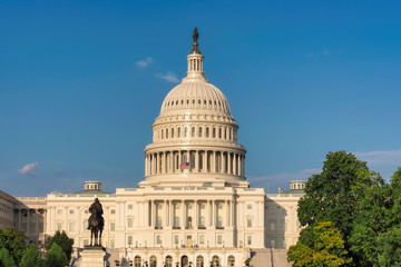 Obraz premium The United States Capitol Building in Washington DC, USA.