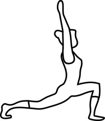 Fototapeta premium Yoga Pose & Asana