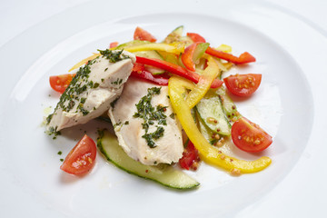 chicken with vegetables