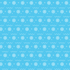 Scandinavian seamless pattern. Christmas seamless pattern