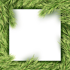 Christmas card with copyspace. EPS 10 vector