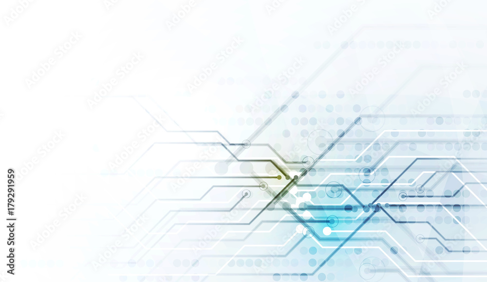 Aufkleber digital technology world. business virtual concept. vector background