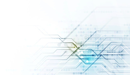 Digital technology world. Business virtual concept. Vector background