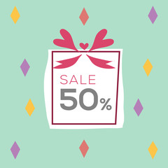 Sale banner,badge label lettering,vector illustration