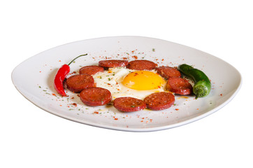 Sucuk mit Eier