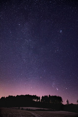 Fototapeta na wymiar night sky photography