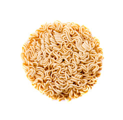  Noodle cup on white backgruond