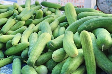 cucumber at street food