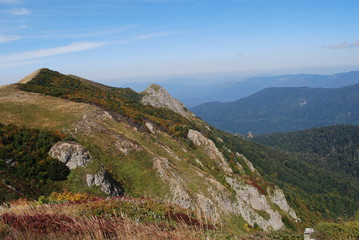 Tuapse. mountain Semiglavaya