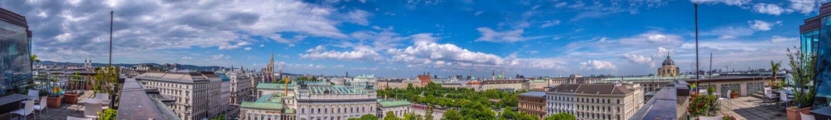 Fototapeta na wymiar Wien, Panorama