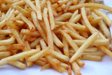French fries at street food