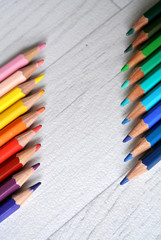 colored pencils