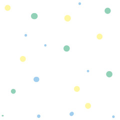 Colorful Abstract  background polka dot. Bright splashes on beige, Vector illustration