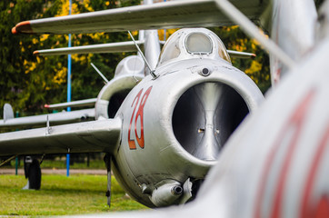 Mikoyan-Gurevich MiG-17. Jet fighter aircraft developed by Mikoyan-Gurevich for the Soviet Union