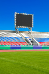 scoreboard at sports stadium © Alexander