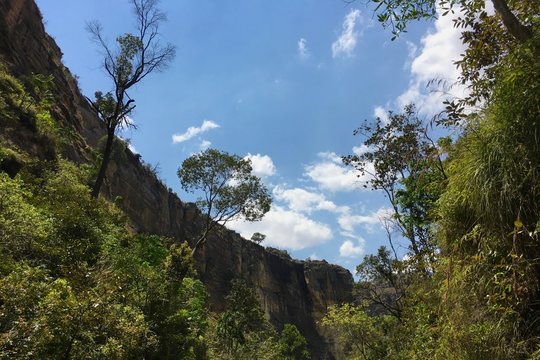 Canyon in Isalo National Park in Madagascar 