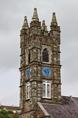 Fototapeta na wymiar Bell tower of Bantry church